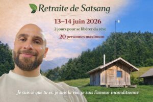 Retraite de Satsang dans le Vercors les 29 et 30 août 2026 (partie hébergement)