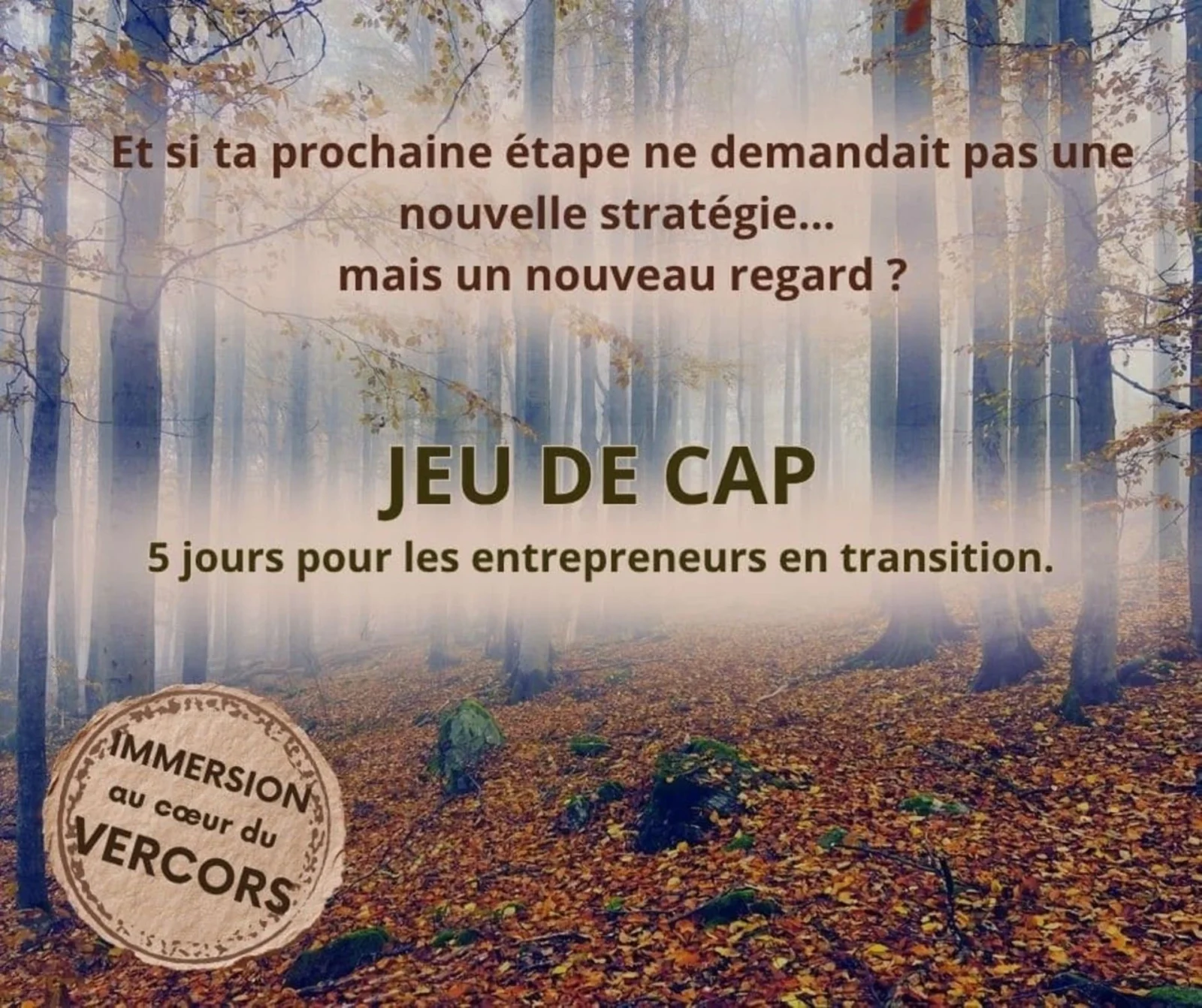 JEU DU CAP: 5 jours pour faire émerger la prochaine étape de ton entreprise